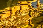 Colorful water reflection, Kinkaku-Ji (Rokuon-Ji) golden pavilion, Kyoto, Japan. Dates to 1397. Art Print